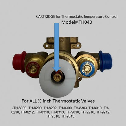 TH040  -  CARTRIDGE for Thermostatic temperature control