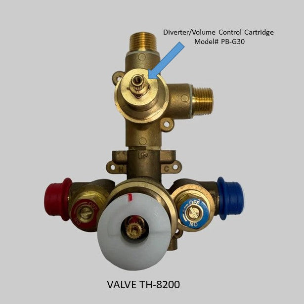 PB-G30  -  CARTRIDGE for TH-8200 2-way Diverter/Volume control (non-shared)