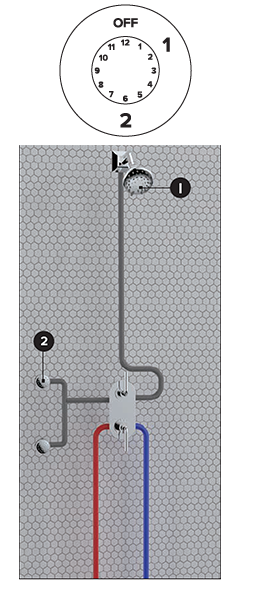 P00235  -  CARTRIDGE for TH-8212 & TH-9212 2-way Diverter/Volume control (shared)